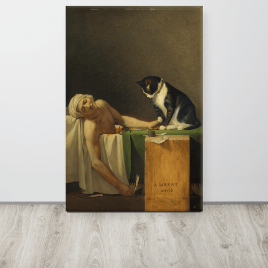 Death of Marat Canvas