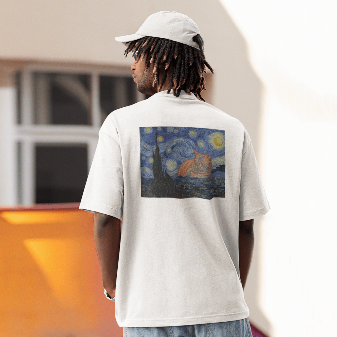 Starry Night T-Shirt (Back Print)