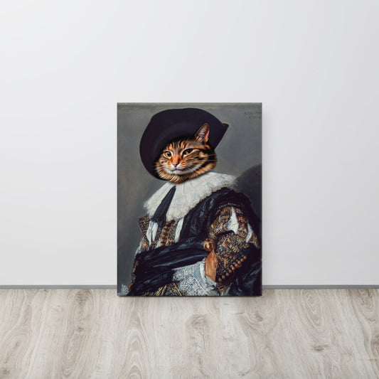 Laughing Catvalier Canvas