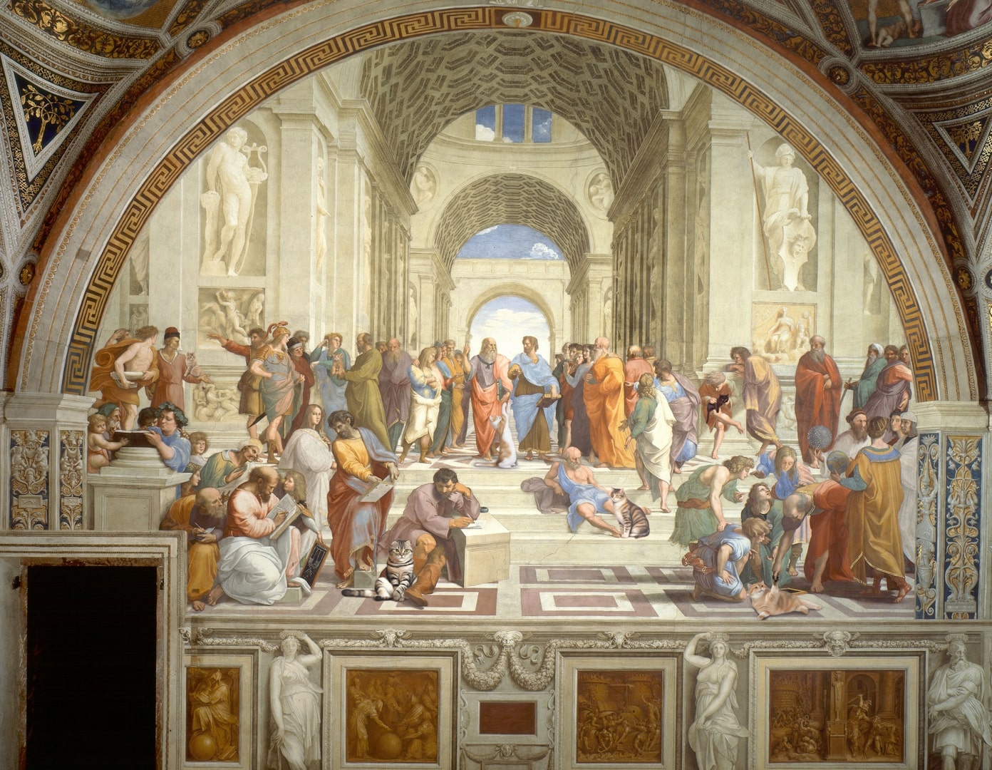 School of Athens Canvas