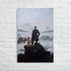Wanderer and Cat Canvas