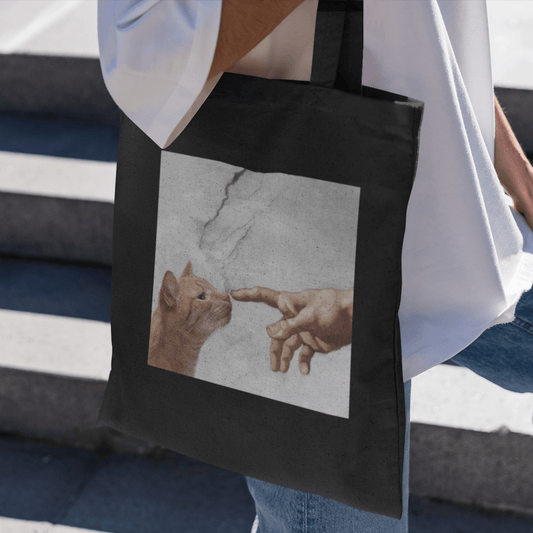 Holy Cat Tote Bag