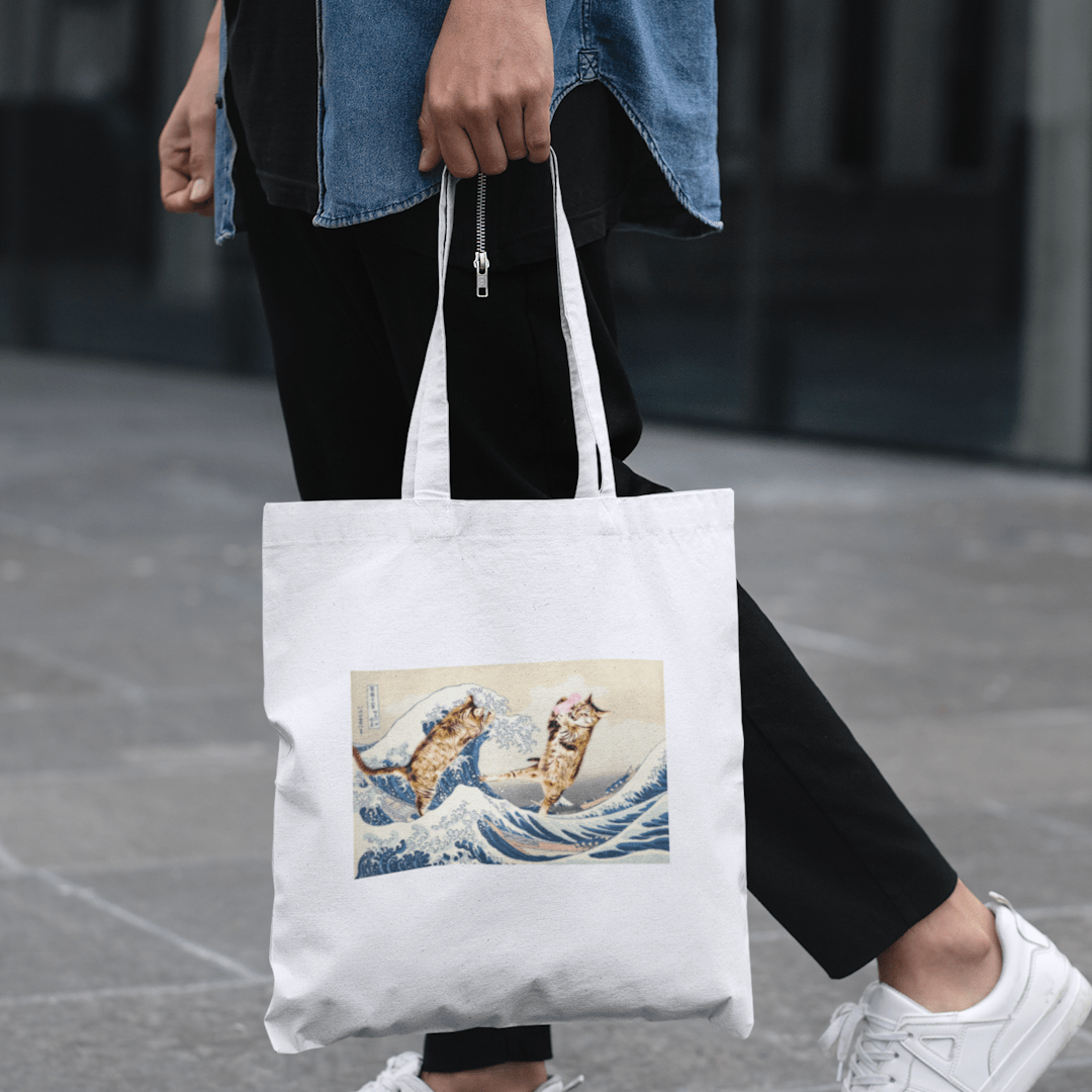 The Wave Tote Bag